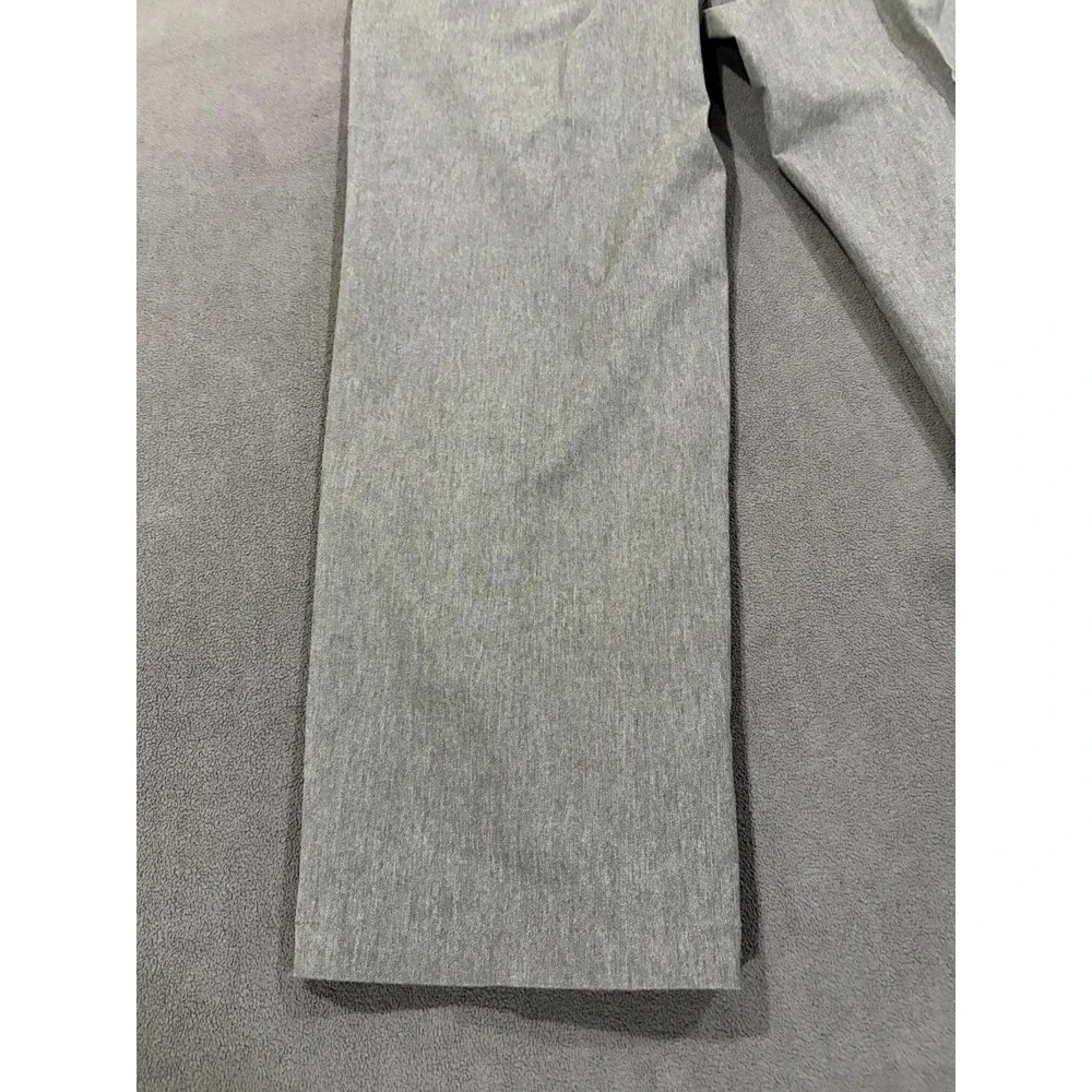 Croft‎ & Barrow Chino Pants Mens 36x30 Gray Cotton Stretch Easy Care Classic Fit